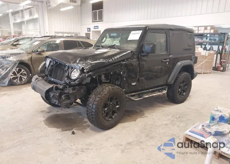 2021 Jeep Wrangler Willys Sport 4X4 z USA, uszkodzony, nr VIN 1C4GJXAN6MW849941